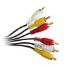 Cab.RCA M-M x3, 1.8m................2311 - Imagen 2