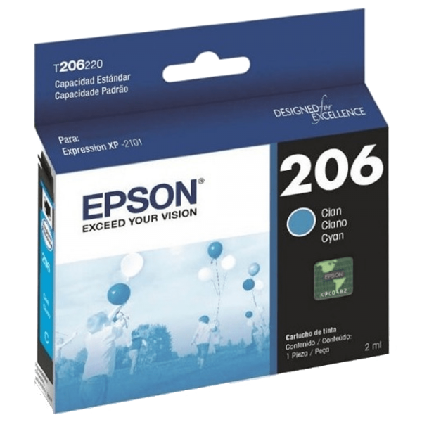 Cart. EPSON #T206,col,Orig          2503 - Imagen 3