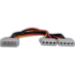 Ad.Fuen.MOLEX 4p-M->Hx2             2509