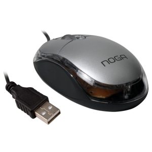 Mouse Opti,NOGA,NG-611UGR,Plata     2510