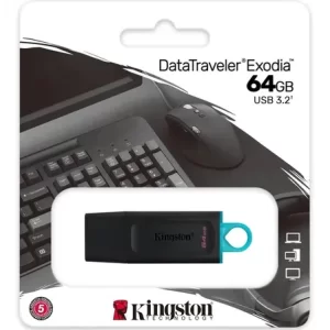 Pen Drive, 64GB,KINGSTON,DTX       *2601
