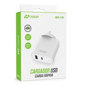 Carg.USBA+USBC,45W,NOGA,NGA-126