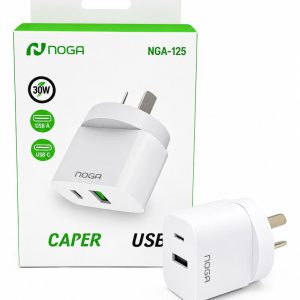 Carg.USBA+USBC,30W,NOGA,NGA-125